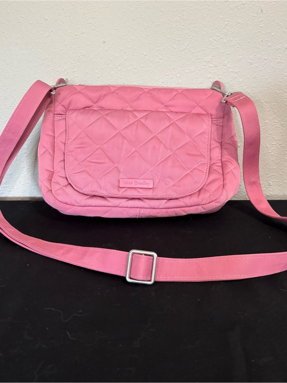 Vera Bradley Pink Quilted Crossbody/Shoulder Bag